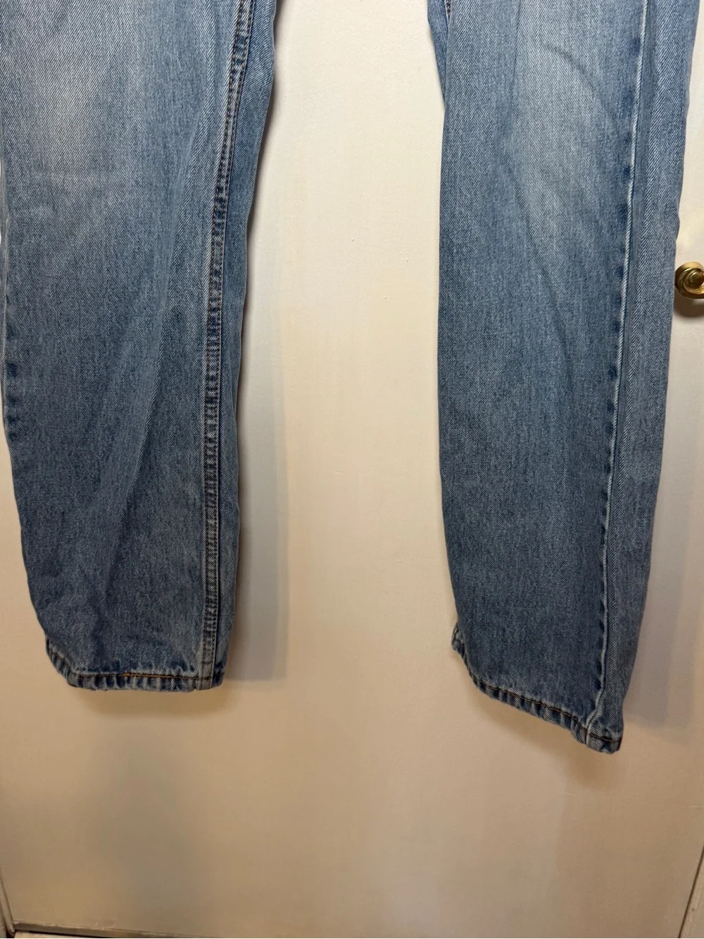 Levi's 505 34x32 Classic Men's Blue Denim Jeans
